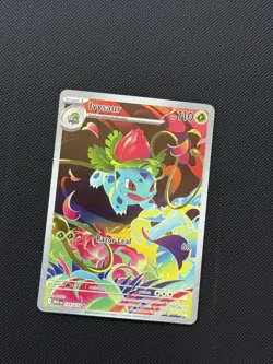 Pokemon TCG Ivysaur Mega Evolution #134/132 Illustration Rare, Mint Condition - Image 5