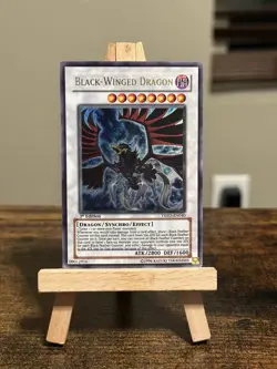 Black-Winged Dragon TSHD-EN040 The Shining Darkness 1st Edition LP Ultra Rare - Image 1