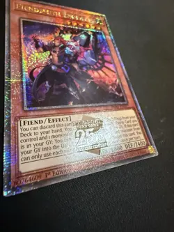 Fiendsmith Engraver (Secret Rare) RA04-EN049 Quarter Century Stampede 1st... - Image 2