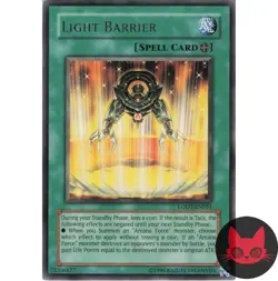 Yugioh Light Barrier LODT-EN051 Rare NM - Image 1