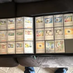 Pokemon TCG Vault X Binder Card Lot Paldea Evolved Nintendo Regular Foil English - Image 2