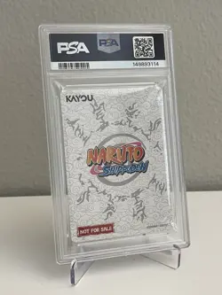 2025 KAYOU NARUTO SMRITI COLLECTIBLE CARD #003 NARUTO UZUMAKI PSA 10 - Image 2