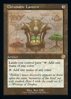 Chromatic Lantern - Schematic Retro Frame BRO LP MTG - Image 1