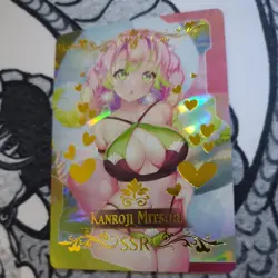 Kanroji Mitsuri Goddess Story Doujin Waifu Trading Card SSR Demon Slayer - Image 1