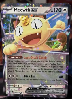 Pokemon Cards Meowth EX 062/088 Perfect Order-Near Mint!! - Image 1