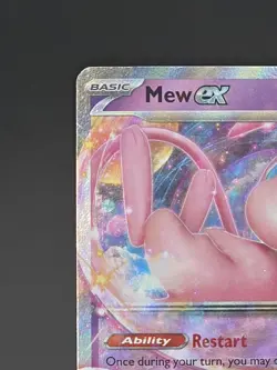 Mew ex 151/165 Prize Pack Series Cards Double Rare Holo English - Image 3