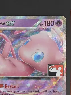 Mew ex 151/165 Prize Pack Series Cards Double Rare Holo English - Image 4
