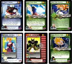 Dragon Ball Z CCG SCORE Cell Saga Unlimited Foil CHOOSE YOUR CARD - Image 1