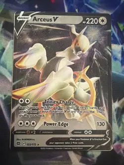 Arceus v Metal Card 122/172 NM - Image 1