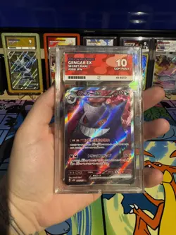 ACE 10 Gengar Ex Wild Force 088/071 Ace Matching Label Japanese Graded Card - Image 3