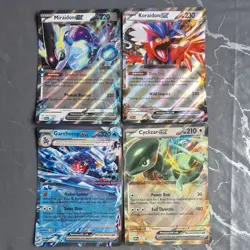 4 x JUMBO Pokemon EX Promo Holo TCG Cards Large Jumbo Garchomp stamped B10 - Image 1