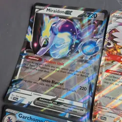 4 x JUMBO Pokemon EX Promo Holo TCG Cards Large Jumbo Garchomp stamped B10 - Image 2