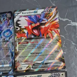 4 x JUMBO Pokemon EX Promo Holo TCG Cards Large Jumbo Garchomp stamped B10 - Image 3
