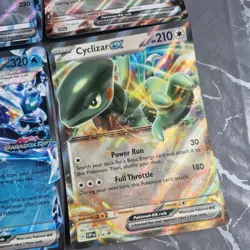 4 x JUMBO Pokemon EX Promo Holo TCG Cards Large Jumbo Garchomp stamped B10 - Image 5