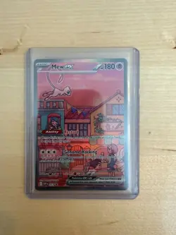 Mew EX SVP #053 Scarlet & Violet 151 Promo Pokemon Card - NM - Image 1