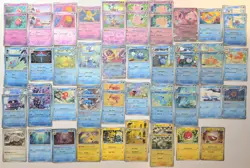 BULK LOT Pokemon 151 S&V Mew151 - 50 Cards W/ 1x Ex & 15+ Reverse/Holo *NO DUBS - Image 3