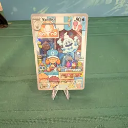 Pokemon Vanillish Illustration Rare Holo SV04: Paradox Rift Card 190/182 - Image 1