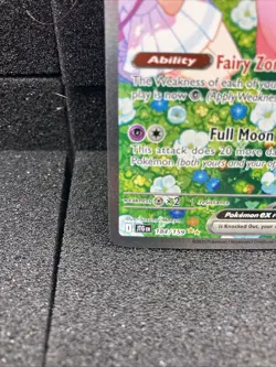 Lillie’s Clefairy EX 184/159 Special Full Art Holo Pokemon Card NM - Image 5