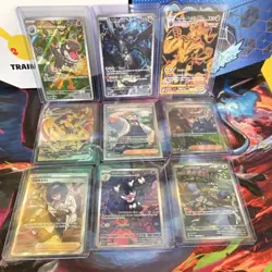 Pokemon Full Art Lot 9 cards pack fresh - Image 1
