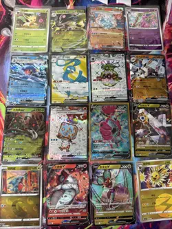 Pokemon 16 Card Lot nm V Max Mega SR Amazing Ex HOLO Rare Hits Only R54 - Image 1