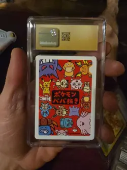 Old Maid Japanese Pokemon Center Red Back 2019 Promo Playing Card - Top Player M - Image 2