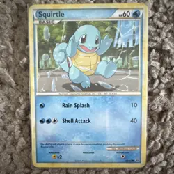 Pokemon 2010 Squirtle Wartortle HS Unleashed Card Lot - 2 Cards - Image 3
