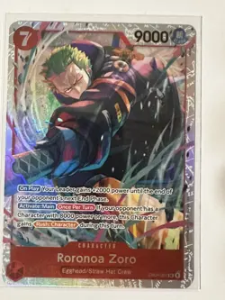 Roronoa Zoro - Super Rare One Piece Card EB04-007 SR - Image 1