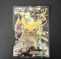 Pikachu EX Full Art Promo Holo Pokemon Card XY124 XY( TRYING TO SELL ASAP) - Image 1