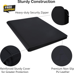 Premium 2300 Pockets Card Binder, Large 36-Pocket 2000+ Ringless - Image 5