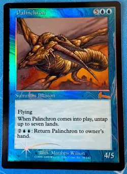 Palinchron RARE FOIL!! - Urza’s Destiny 38/143 -Magic The Gathering Vintage 1999 - Image 1