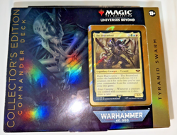 MTG Warhammer 40K Tyranid Swarm Collector’s Edition Sealed Foil Commander Deck - Image 1