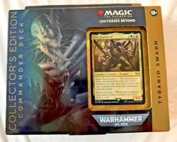 MTG Warhammer 40K Tyranid Swarm Collector’s Edition Sealed Foil Commander Deck - Image 2