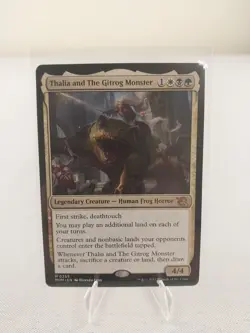 MTG Magic the Gathering Thalia and The Gitrog Monster March of the Machine NM - Image 1