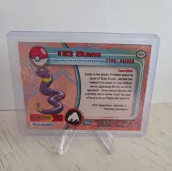 #23 Ekans Pokemon - TV Animation Edition - Topps Blue Logo - Excellent - Image 2