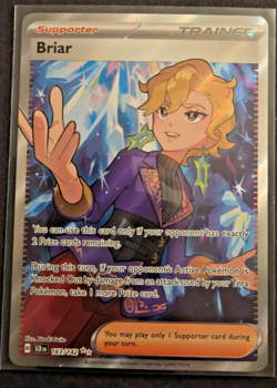 Briar 163/142 Sv07: Stellar Crown Holo Ultra Rare Pokemon TCG - Image 1