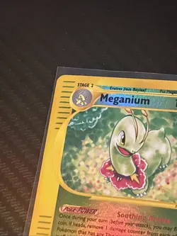 Pokemon TCG Meganium Reverse Holo Card 054/165 Expedition Base Set NM/M - Image 4