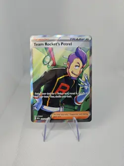 Team Rocket's Petrel 226/182 Sv10: Destined Rivals Full Art Holo Pokemon TCG - Image 1