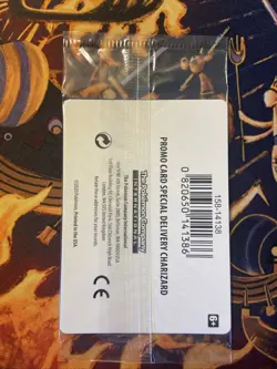 Pokemon TCG Special Delivery Charizard SWSH075 Promo Card - Factory Sealed - Image 2