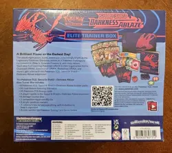 Pokemon TCG Sword & Shield Darkness Ablaze Elite Trainer Box 1 Box - Image 2