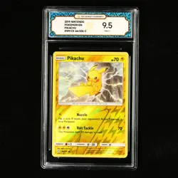 TQG 9.5 MINT+ 2019 Pokemon ENG Pikachu 66/236 C - Image 2