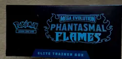 Pokemon TCG Mega Evolution Phantasmal Flames Elite Trainer Box ETB, Brand new - Image 3
