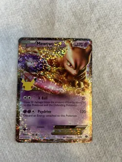 Pokemon Mewtwo EX Holo Classic Collection Celebrations 170 HP 54/99 - Image 2