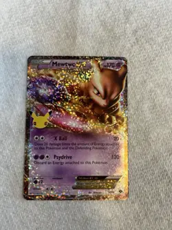 Pokemon Mewtwo EX Holo Classic Collection Celebrations 170 HP 54/99 - Image 3