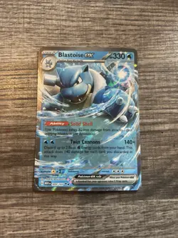 Pokemon Blastoise ex 330 HP Double Rare Holo Sv: Scarlet & Violet 151 009/165 - Image 4