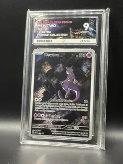 ACE 9 Mewtwo 052 Black Star Promo 2023 151 UPC Pokemon TCG (NOT PSA) - Image 1