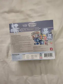 2021 POKEMON S & S CHILLING RAIN ELITE TRAINER NEW FACTORY SEALED ICE CALYREX - Image 3