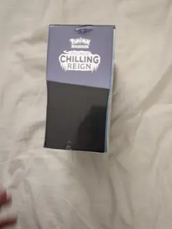 2021 POKEMON S & S CHILLING RAIN ELITE TRAINER NEW FACTORY SEALED ICE CALYREX - Image 4