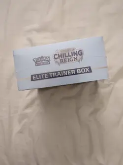 2021 POKEMON S & S CHILLING RAIN ELITE TRAINER NEW FACTORY SEALED ICE CALYREX - Image 5