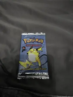 Pokemon TCG WOTC Base Set 2 Booster Pack Sealed Light Raichu Artwork - Image 1