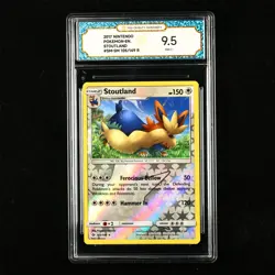 TQG 9.5 MINT+ 2017 Pokemon ENG Stoutland 105/149 R - Image 1
